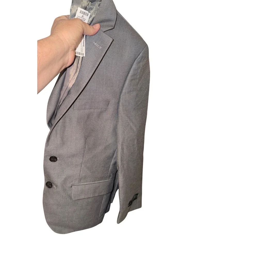 Ralph‎ Lauren Kids Grey UltraFlex Suit Jacket Blazer 10R New SALE